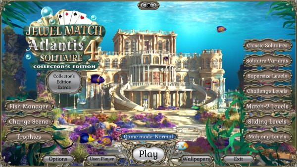 Jewel Match Atlantis Solitaire 4 Collector’s Edition (2023) - полная версия