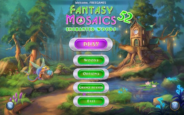 Fantasy Mosaics 52: Enchanted Woods (2022) - полная версия